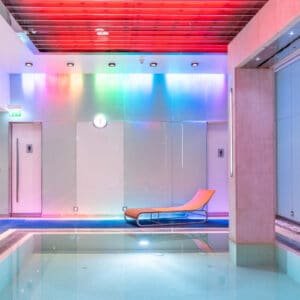 Pool, Jacuzzi, Steam Room & Shower